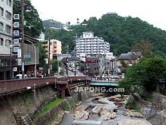 아리마온천 전경