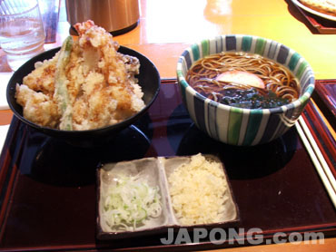 Tenpura Donburi & Soba