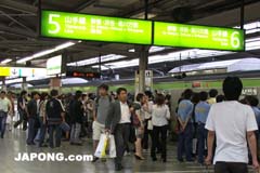 Yamanote Line Ueno station