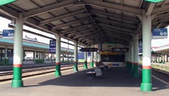 전주역 열차승강장